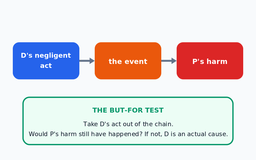 Actual Cause diagram